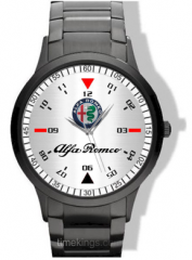 arw005 alfa romeo black steel watch